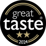 Great Taste award badge for Say it with Gin, showcasing recognition for exceptional quality and flavor in premium gin.