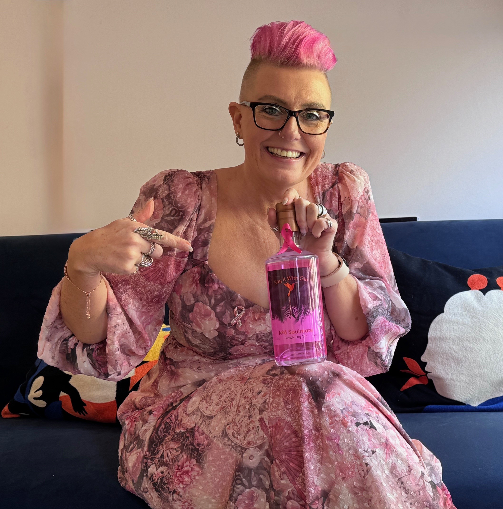 Launching the Pink Ribbon Foundation Pink Bottle