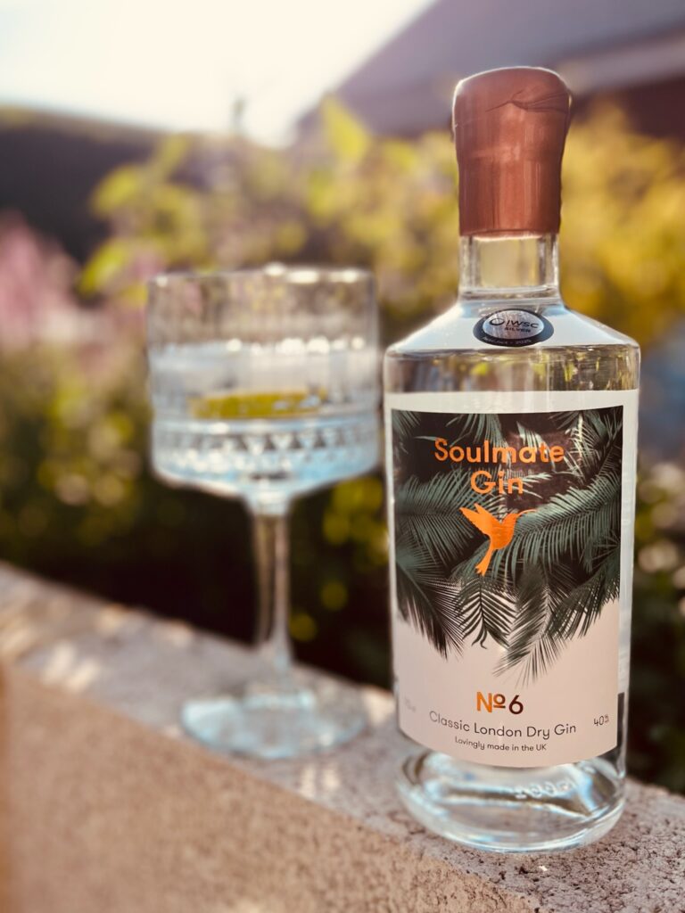 Soulmate gin evening sunshine