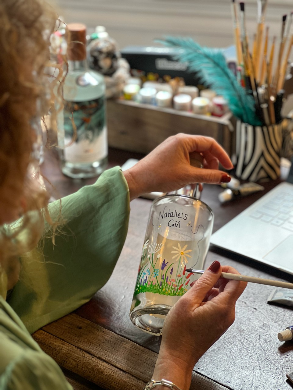 forget flower send gin say it with gin